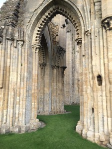 You can see the intricate stonework, which is even more impressive considering that it was built in the 14th century without power tools!